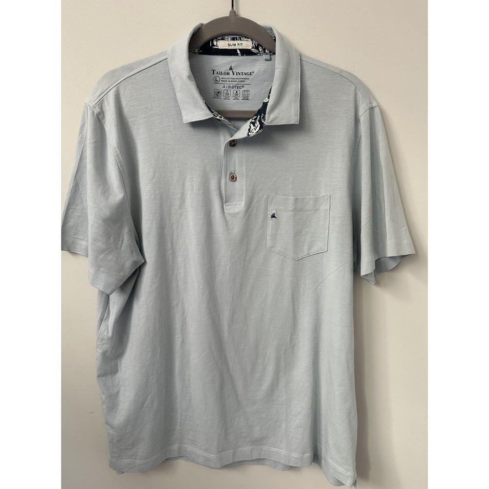 Tailor Vintage Men's Slim Fit Large Airotec Stretch Shirt
